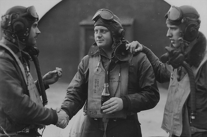 Pilots of 78th Fighter Group. © IWM (FRE 2770)